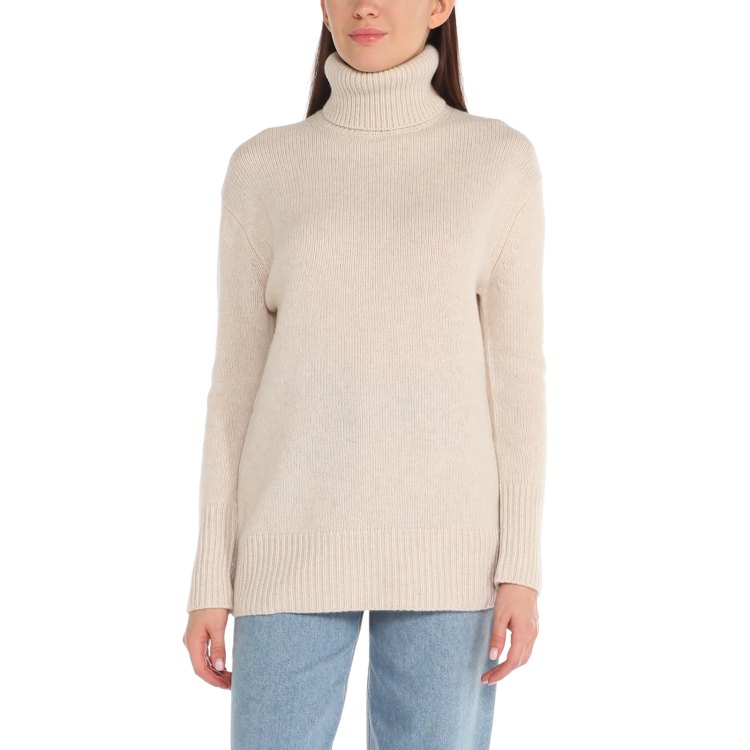 

Свитер женский Maison David MLY2303 бежевый 2XL, MLY2303