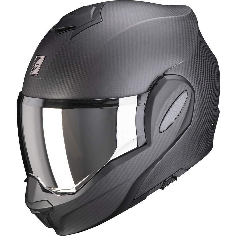  SCORPION EXO Мотошлем EXO-TECH CARBON SOLID, цвет Черный Матовый, Размер M
