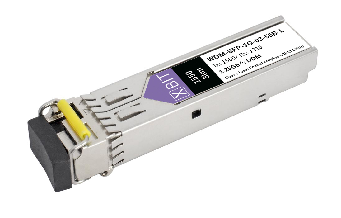 

Модуль XBIT SFP-WDM-1G-03-55B-L (S1GW0355-31L), Серебристый, SFP-WDM-1G-03-55B-L