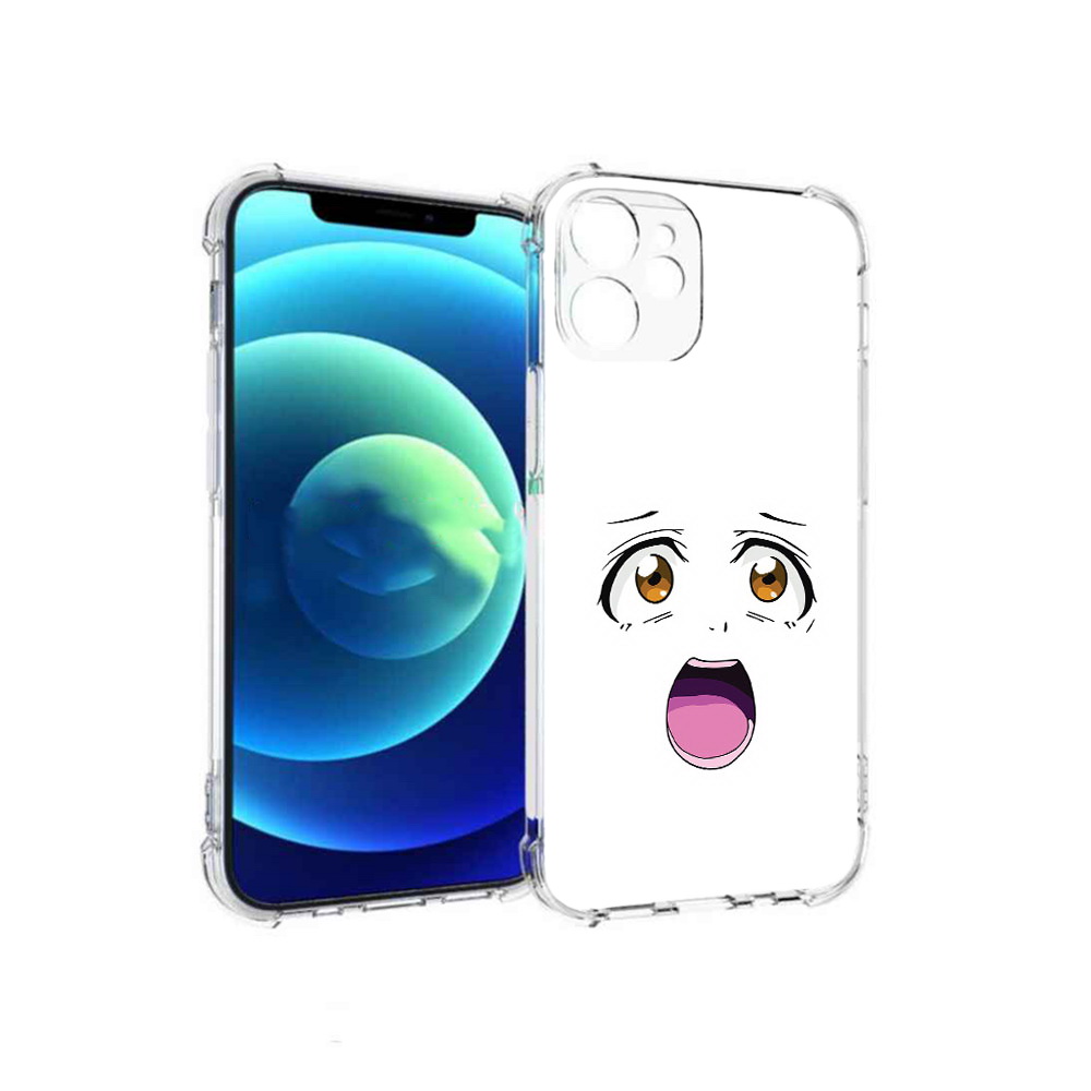 

Чехол MyPads Tocco для Apple iPhone 12 mini аниме лицо (PT157566.610.223), Прозрачный, Tocco