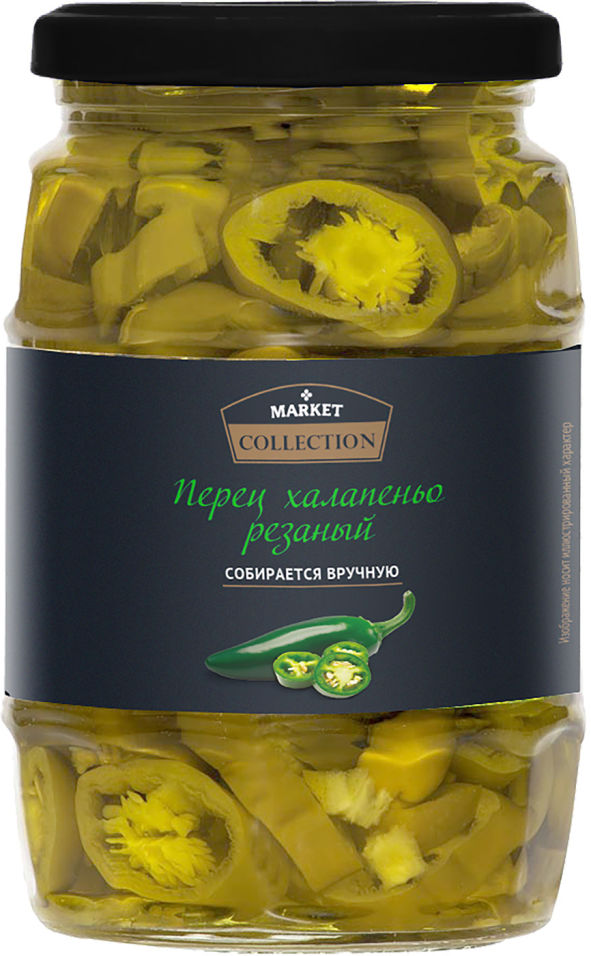 

Перец Market Collection халапенью резанные 350г
