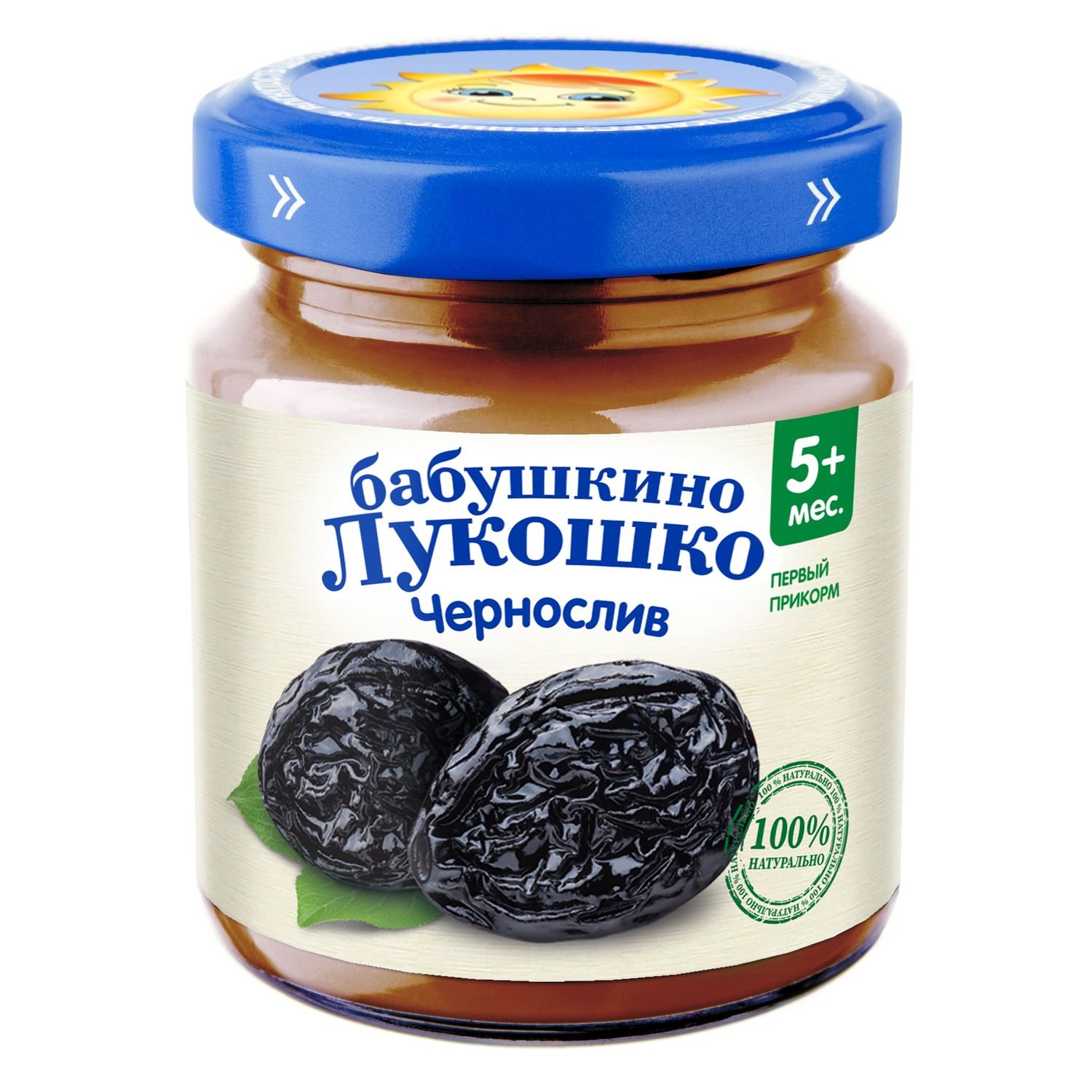 

Пюре Бабушкино Лукошко чернослив с 5 месяцев 100 г