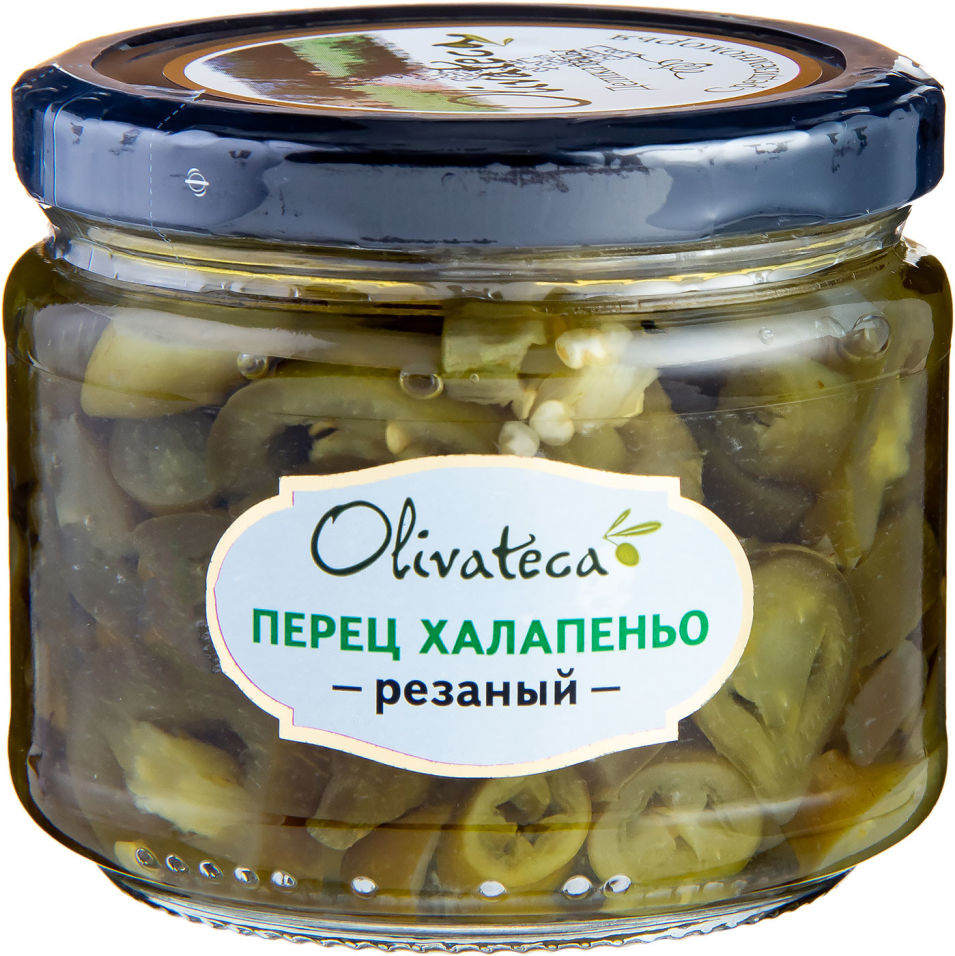

Перец Olivateca Халапеньо резаный 290г