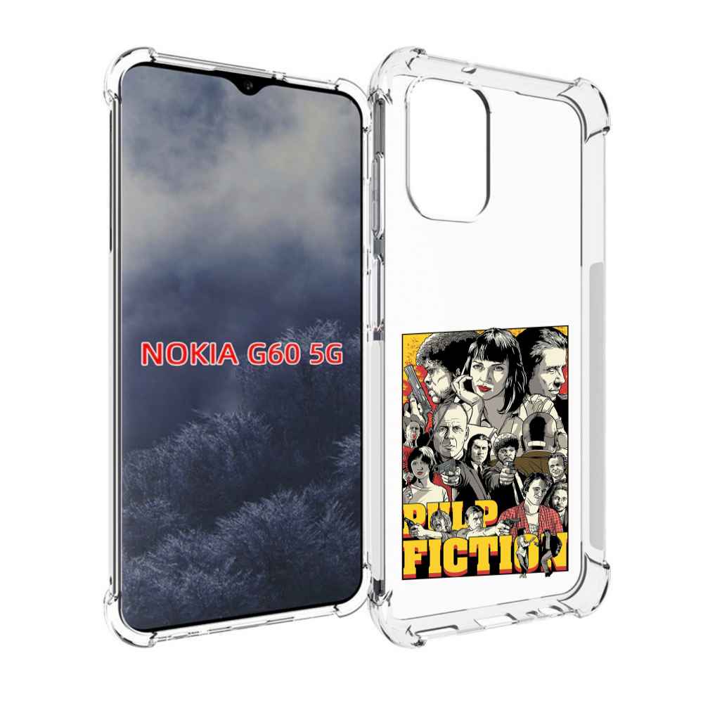 

Чехол MyPads комикс картинка для Nokia G60 5G, Прозрачный, Tocco