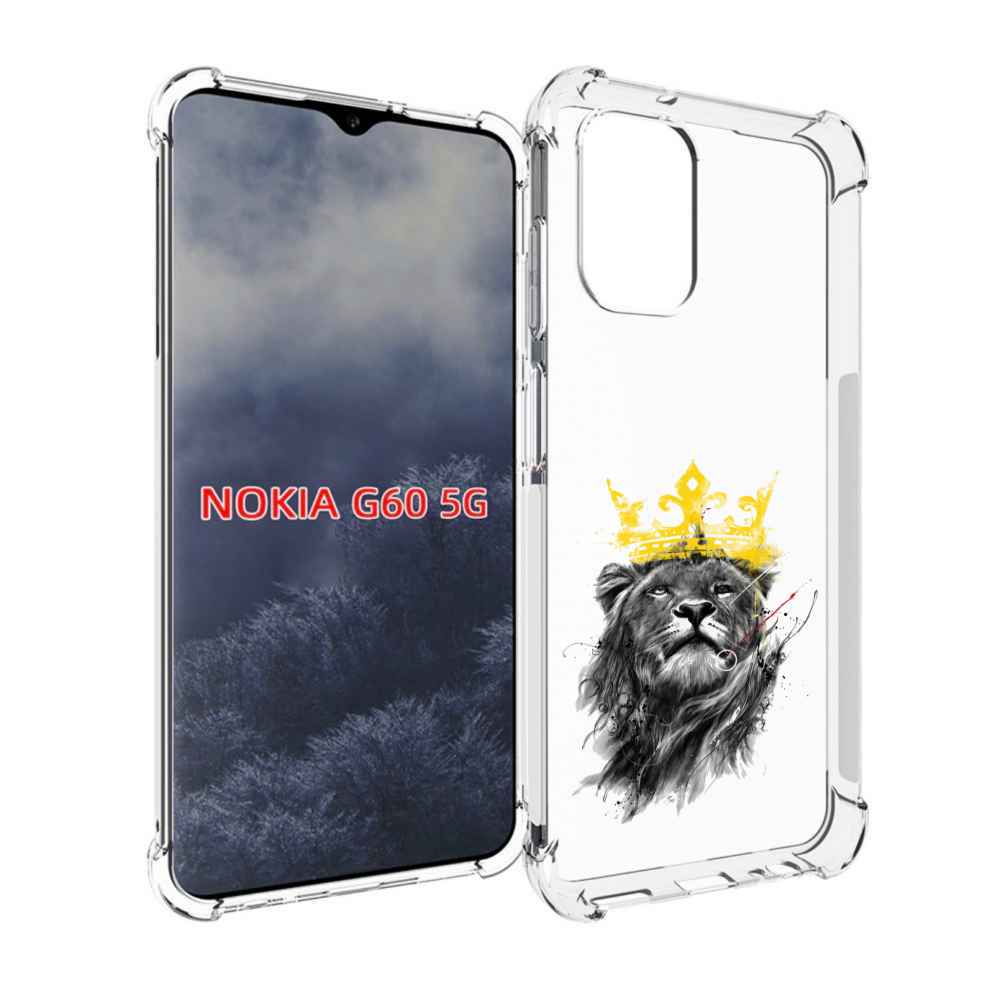 

Чехол MyPads король-лев для Nokia G60 5G, Прозрачный, Tocco