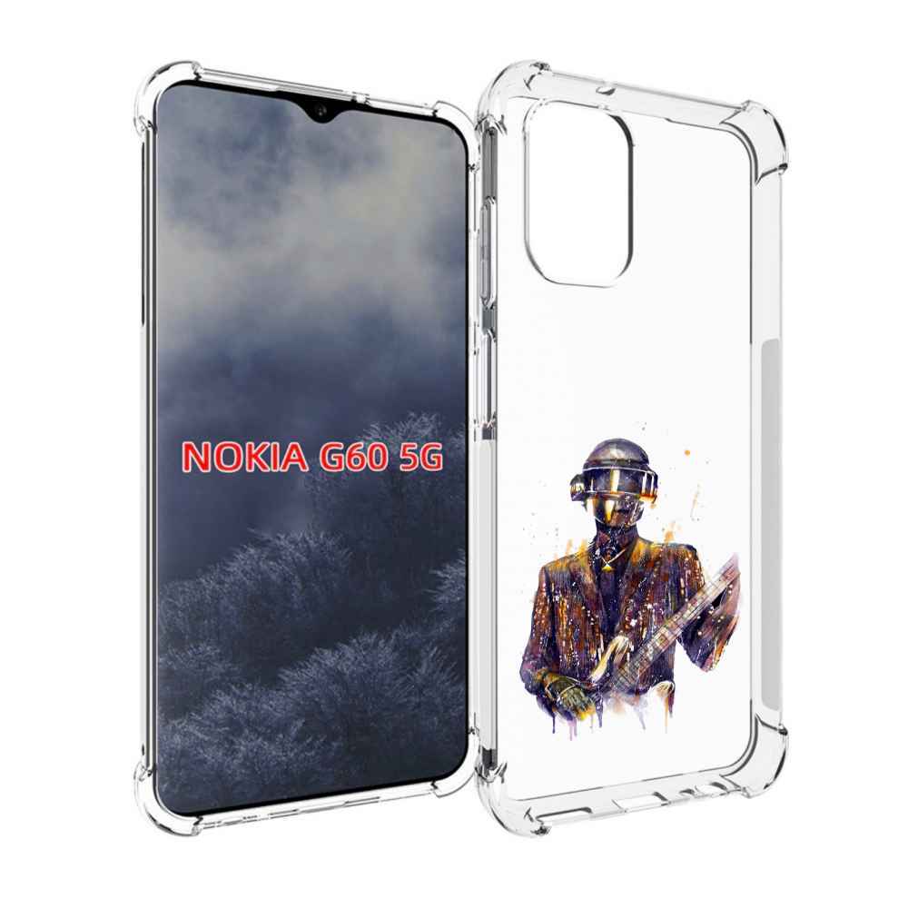 

Чехол MyPads космо-гитарист для Nokia G60 5G, Прозрачный, Tocco