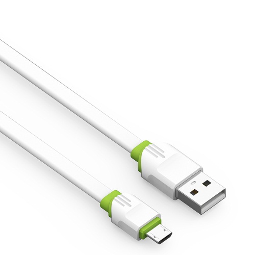 фото Ldnio ls34/ usb кабель lightning/ 1m/ 2.4a/ медь: 86 жил/ white