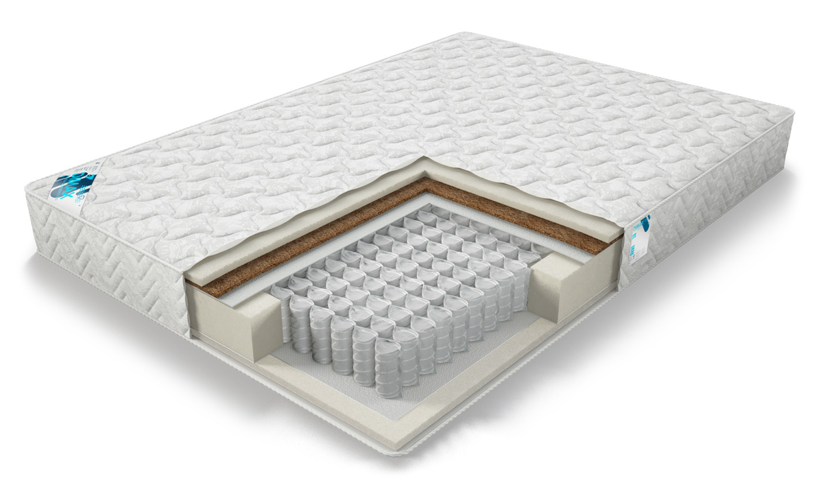 

Матрас ортопедический пружинный DIMAX Практик Лайт Базис 500 175х190, Практик Лайт Базис 500