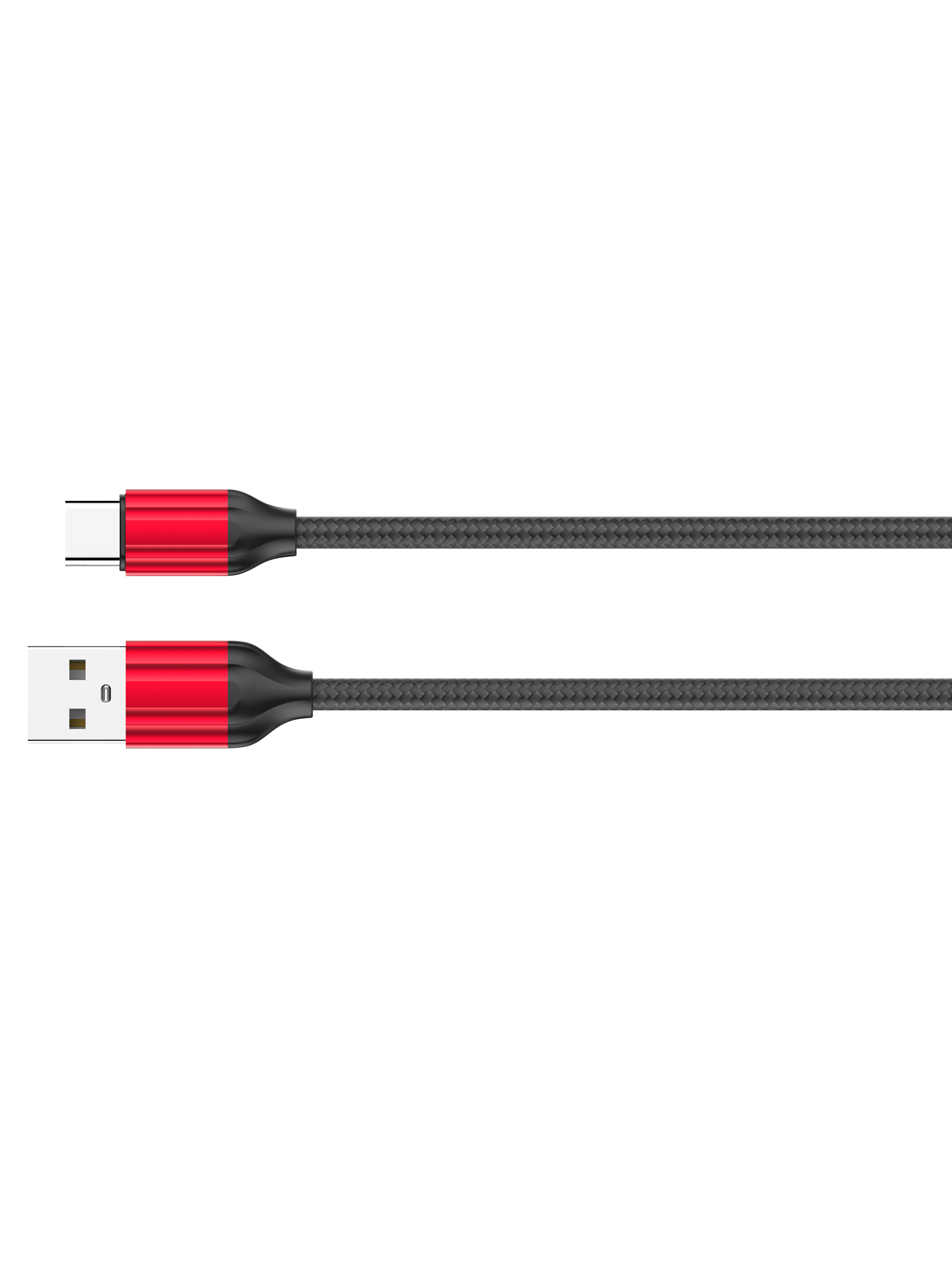 фото Ldnio ls432/ usb кабель micro/ 2m/ 2.4a/ медь: 120 жил/ нейлоновая оплетка/ red