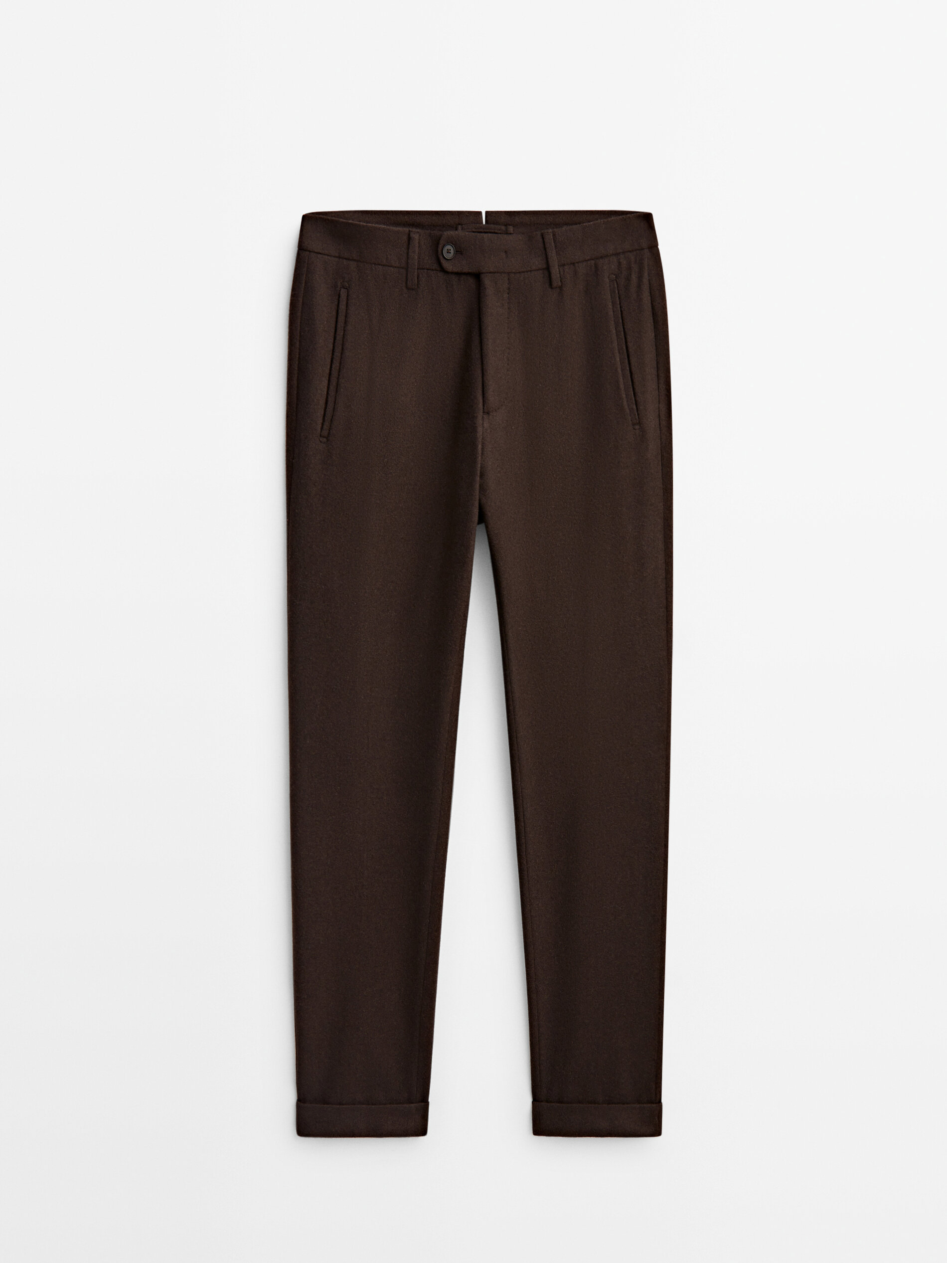 

Брюки мужские Massimo Dutti 00077800700 коричневые 42, 00077800700