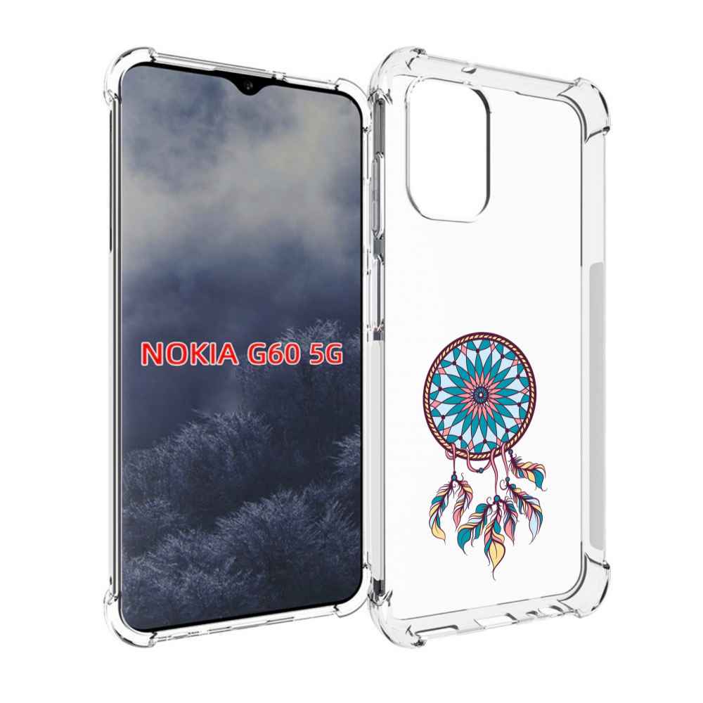 

Чехол MyPads ловец снов синий для Nokia G60 5G, Прозрачный, Tocco