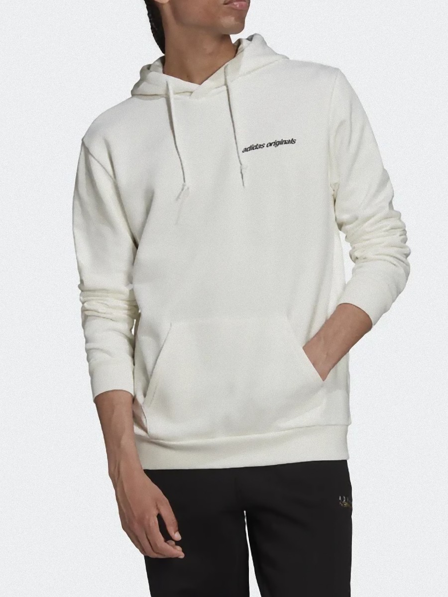 

Худи мужское adidas Originals HC7181 белое 2XL, HC7181