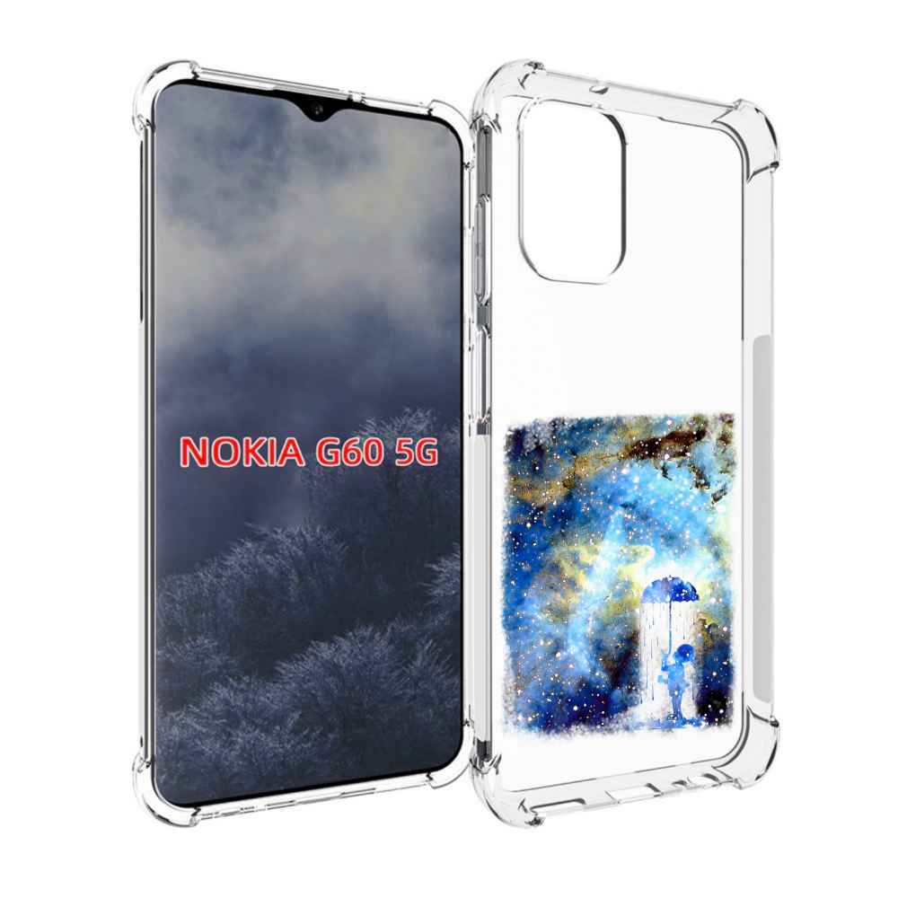 

Чехол MyPads мальчик в небе для Nokia G60 5G, Прозрачный, Tocco