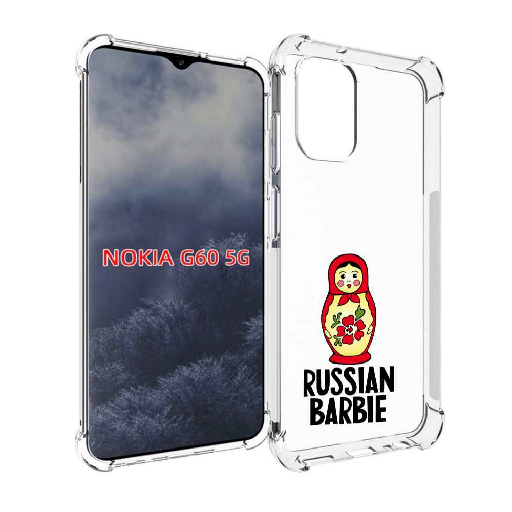 

Чехол MyPads матрешка для Nokia G60 5G, Прозрачный, Tocco