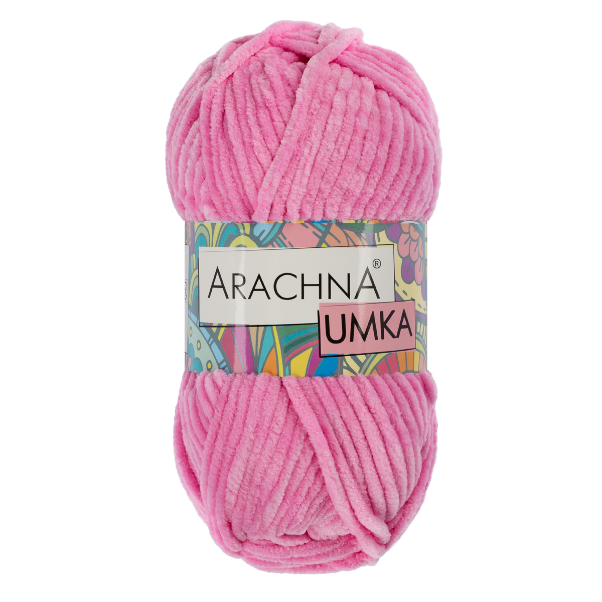 

Пряжа для вязания ARACHNA фантазийная розовая 100 гр