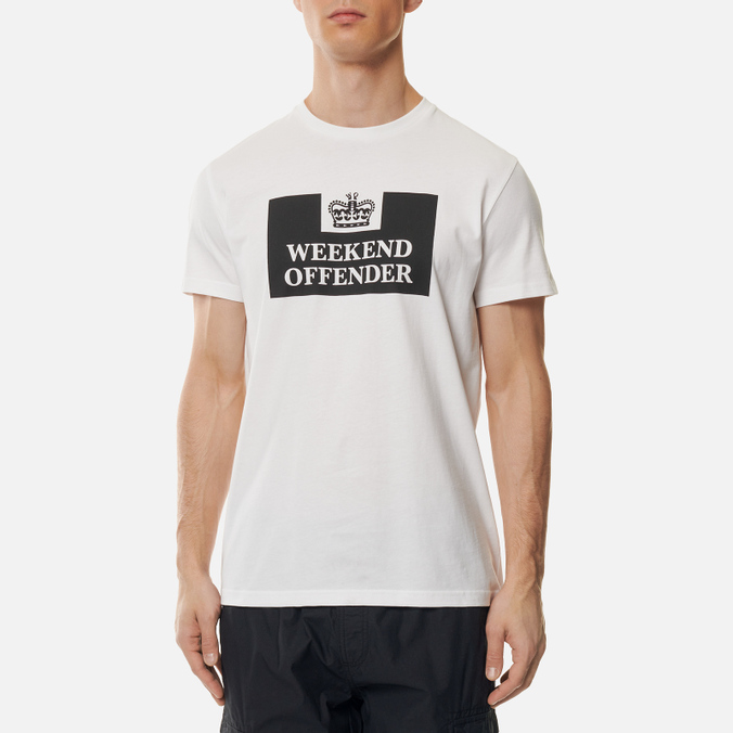 

Футболка мужская Weekend Offender WOTS100-WHITE белая 3XL, WOTS100-WHITE