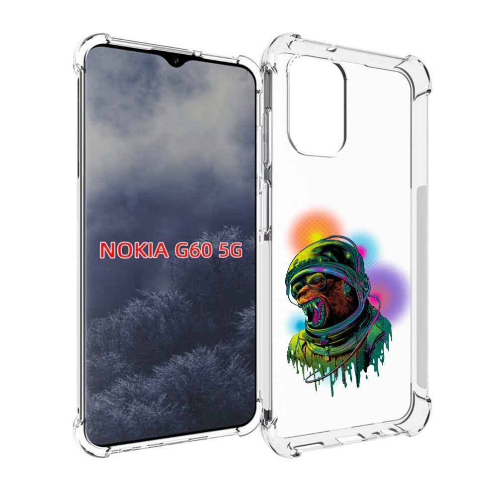 

Чехол MyPads медведь космонавт для Nokia G60 5G, Прозрачный, Tocco