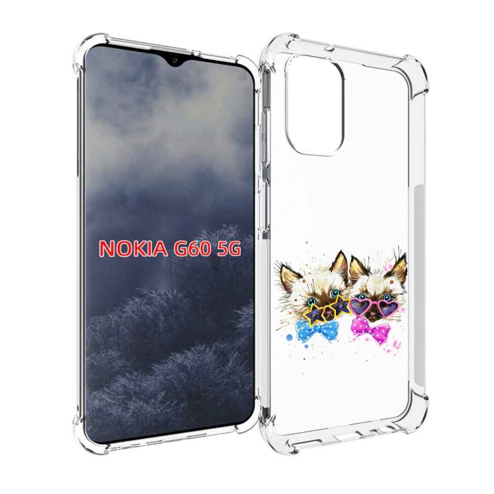 

Чехол MyPads милые котята для Nokia G60 5G, Прозрачный, Tocco