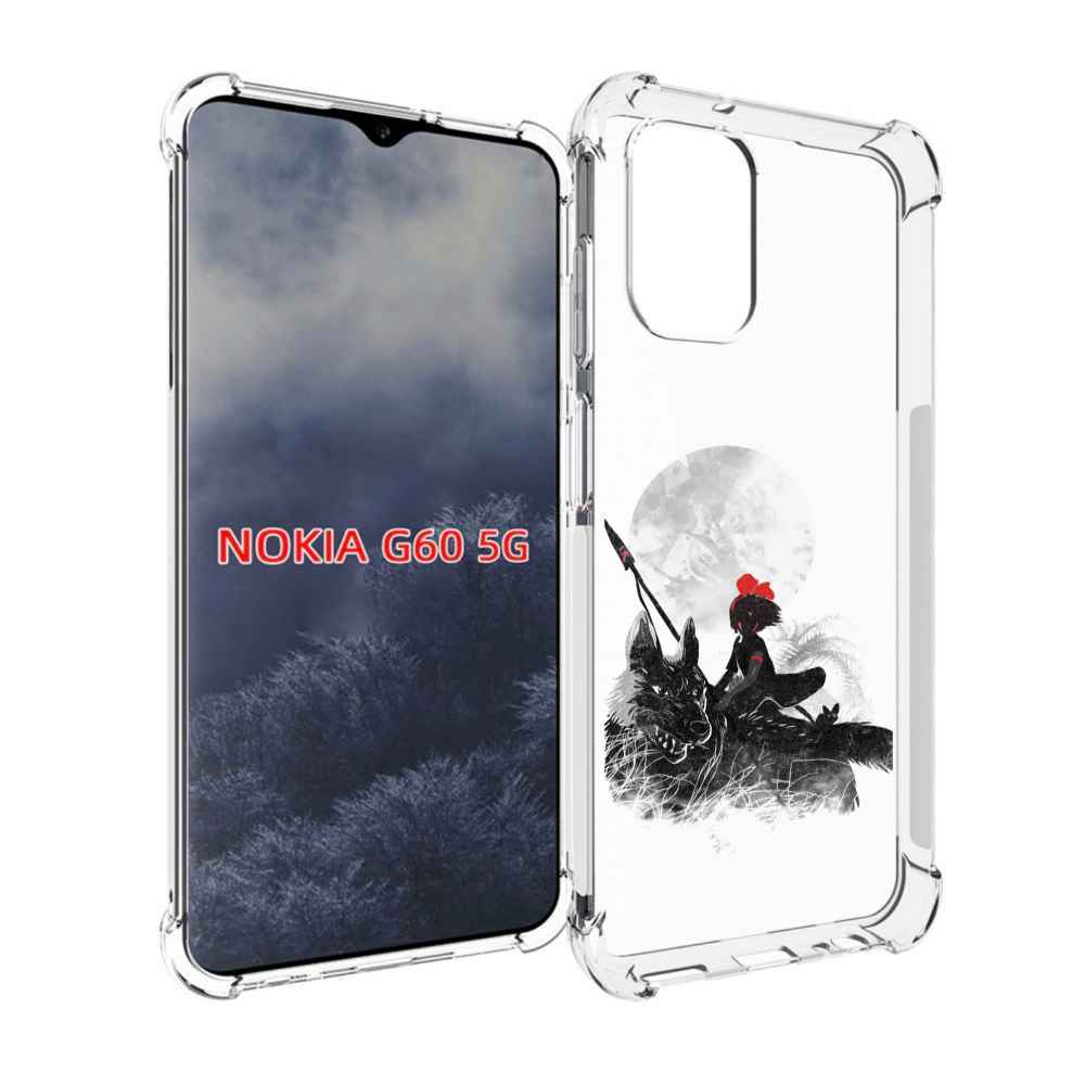 

Чехол MyPads мононоке для Nokia G60 5G, Прозрачный, Tocco