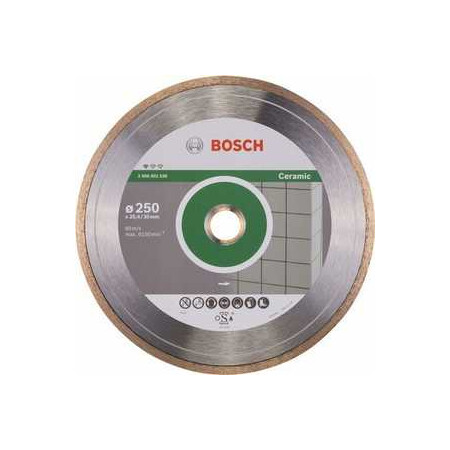 фото Алмазный диск bosch 250х30/25.4мм standard for ceramic (2.608.602.539)