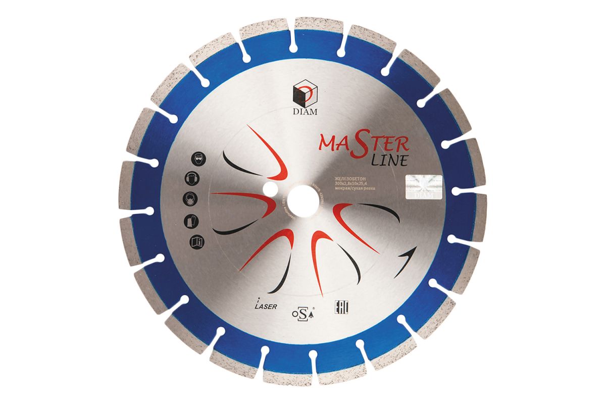 Алмазный диск Diam Железобетон Master Line (000502)