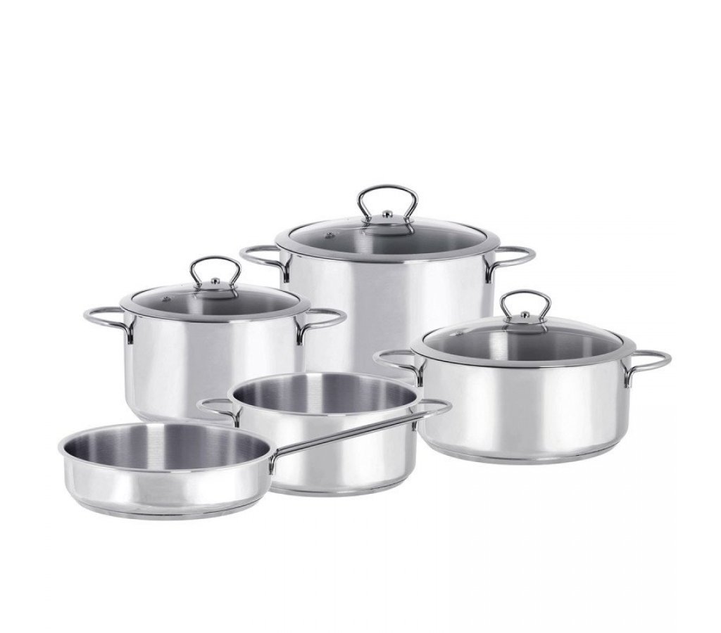 

Набор для приготовления Кулинария Metalac 5 предметов, крышки стеклянные, 60410-03