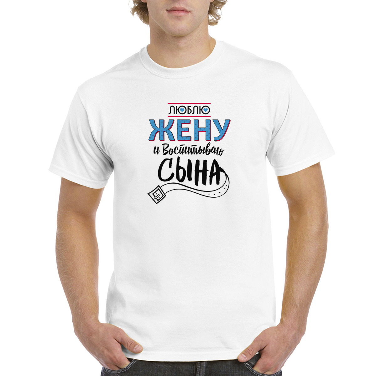 

Футболка унисекс CoolPodarok M0151836 белая 46 RU, Белый, M0151836