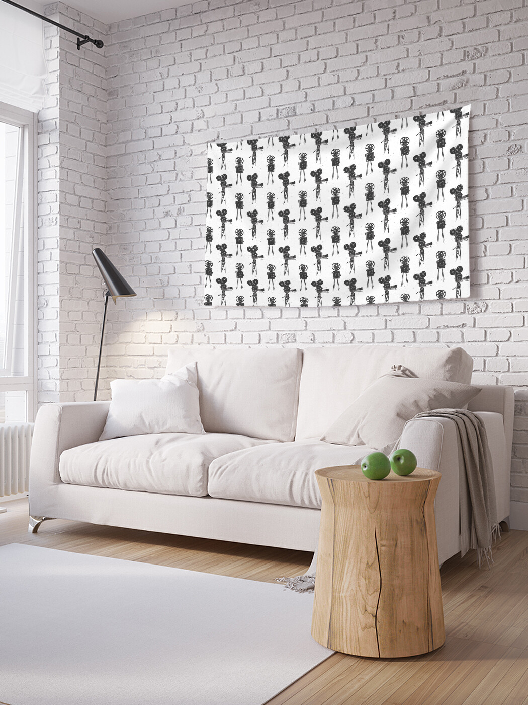 

Горизонтальное фотопанно JoyArty Пленочный кинопроектор, из ткани, 150х200 см