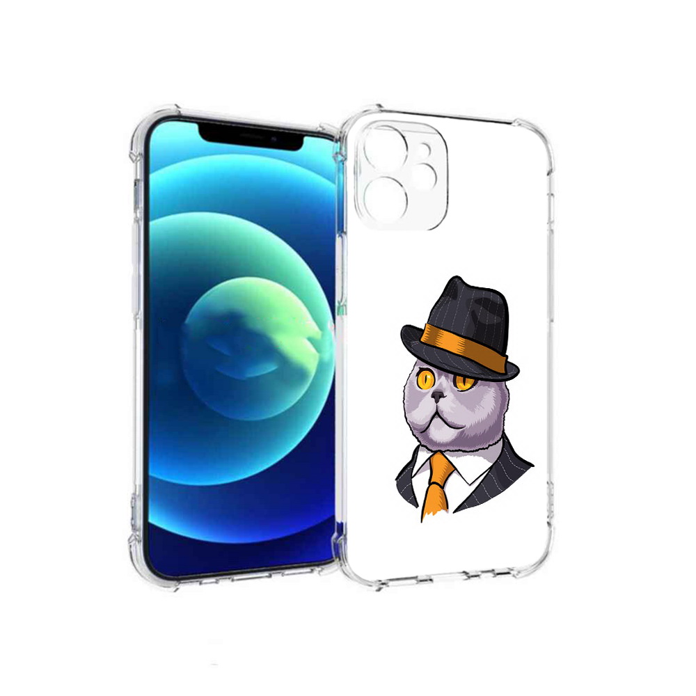 

Чехол MyPads Tocco для Apple iPhone 12 mini британец (PT157566.610.247), Прозрачный, Tocco