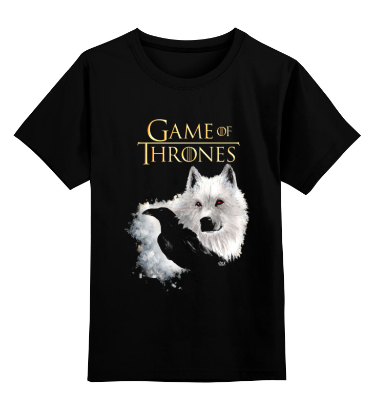 

Футболка детская Printio Game of thrones цв. черный р. 104, Game of thrones