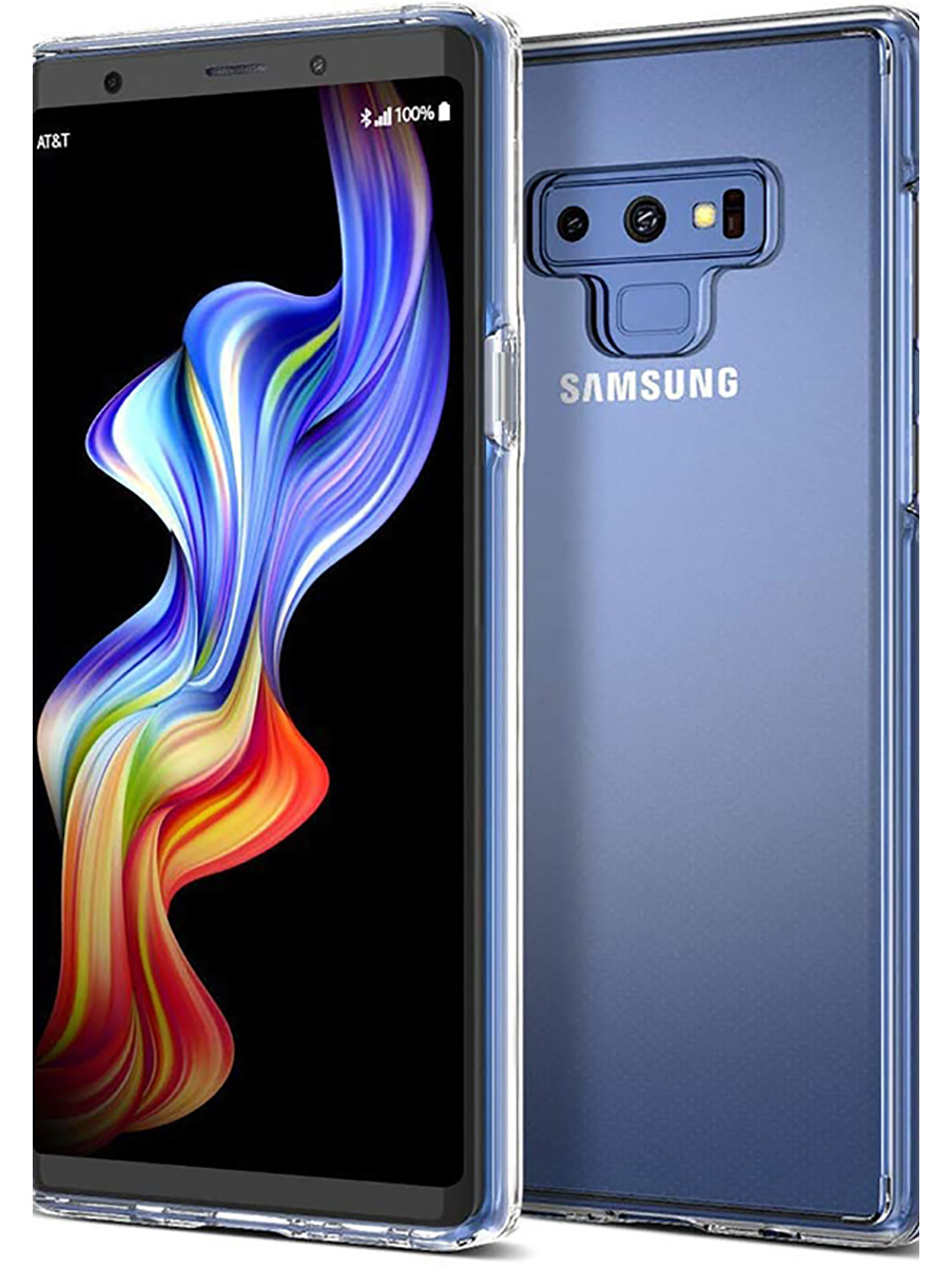 

Силиконовый чехол на Samsung Galaxy Note 9 прозрачный, 718862731