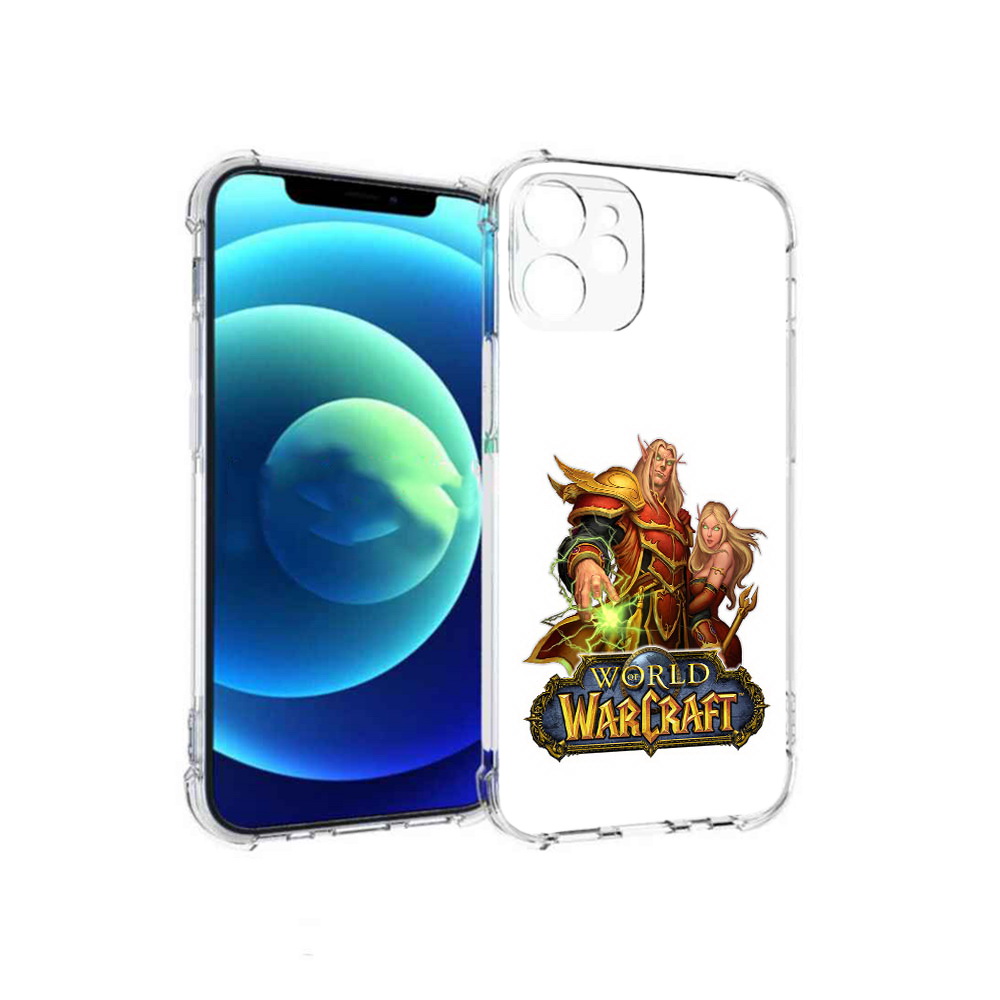 

Чехол MyPads Tocco для Apple iPhone 12 mini варкрафт2 (PT157566.610.256), Прозрачный, Tocco