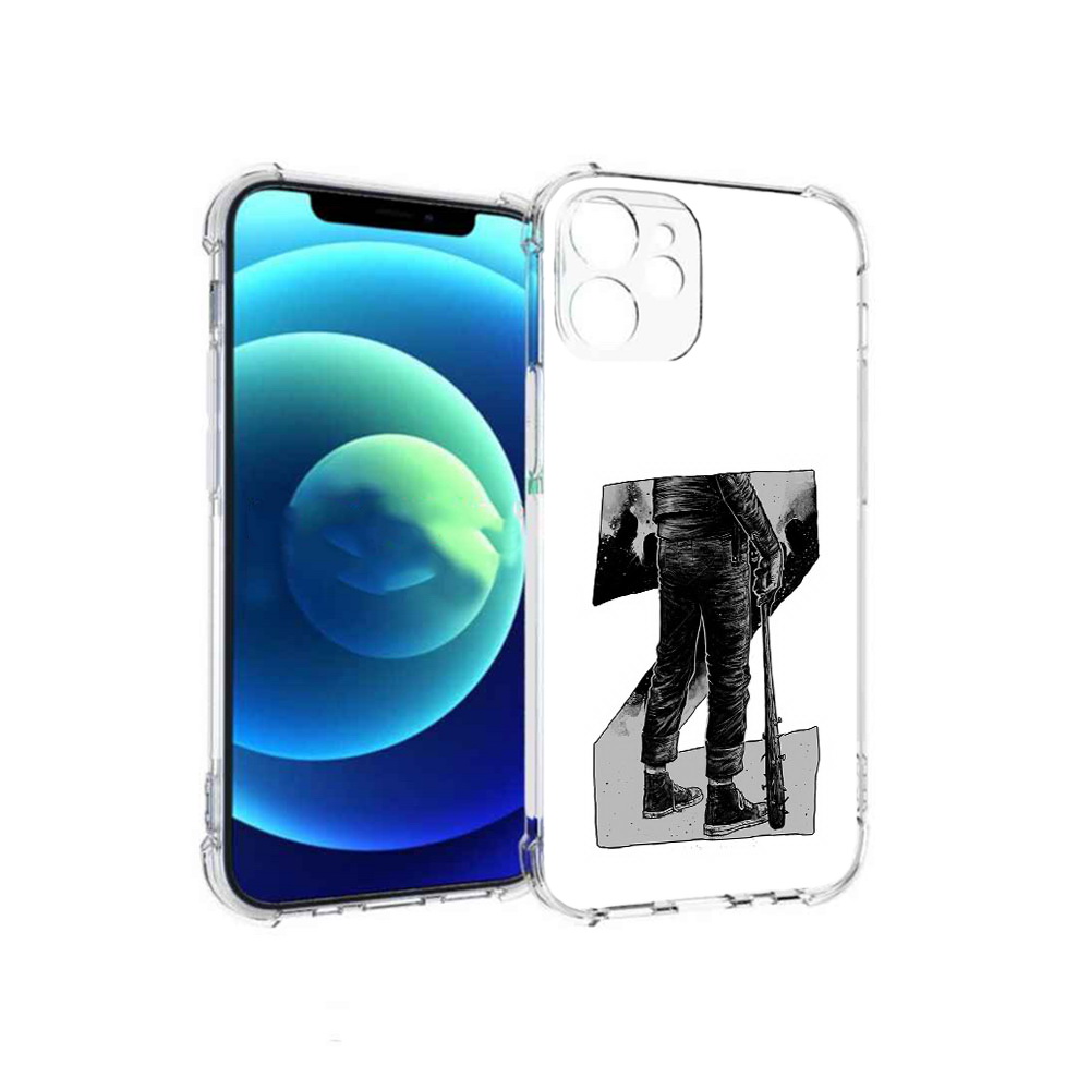 

Чехол MyPads Tocco для Apple iPhone 12 mini воин черно белый (PT157566.610.265), Tocco