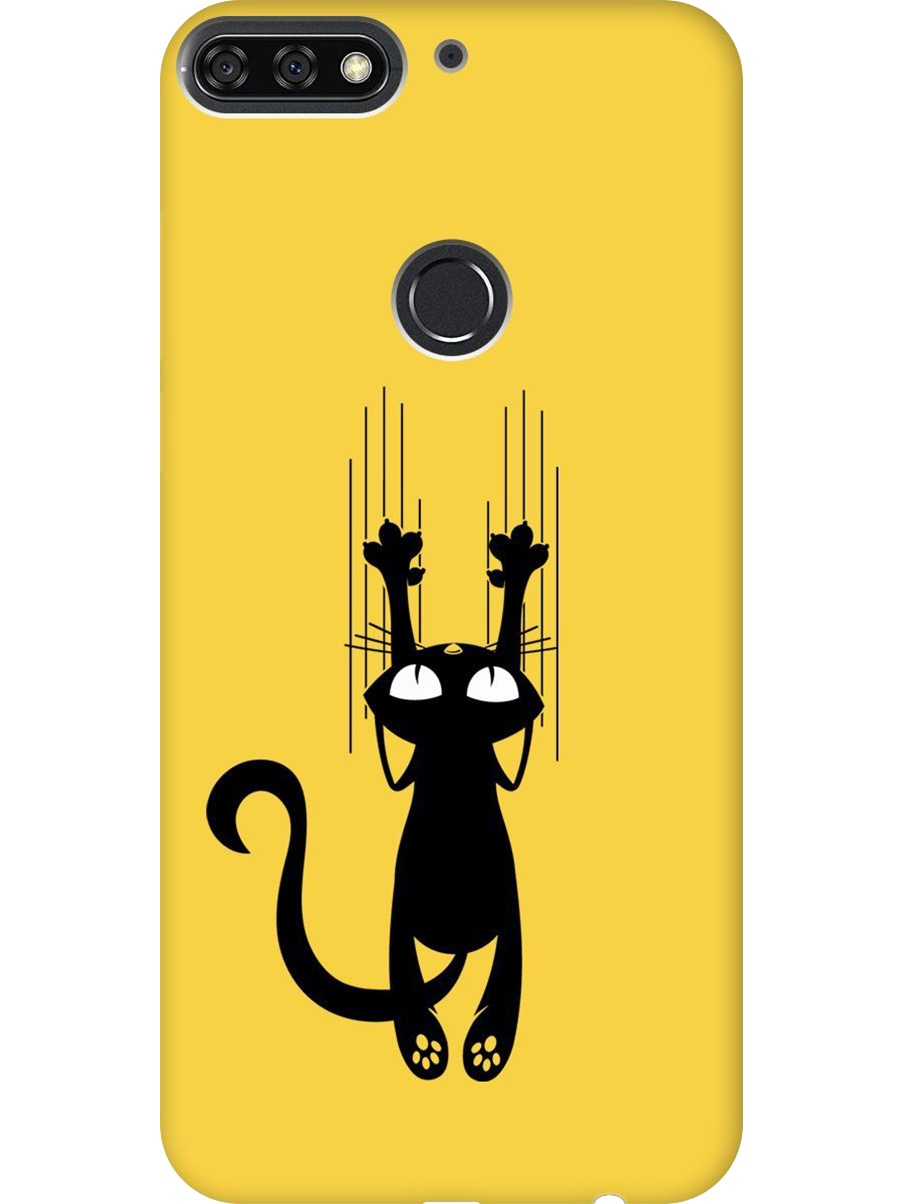 

Силиконовый чехол на Honor 7C / 7A Pro / Huawei Y6 Prime (2018) с принтом 954674, 717873071