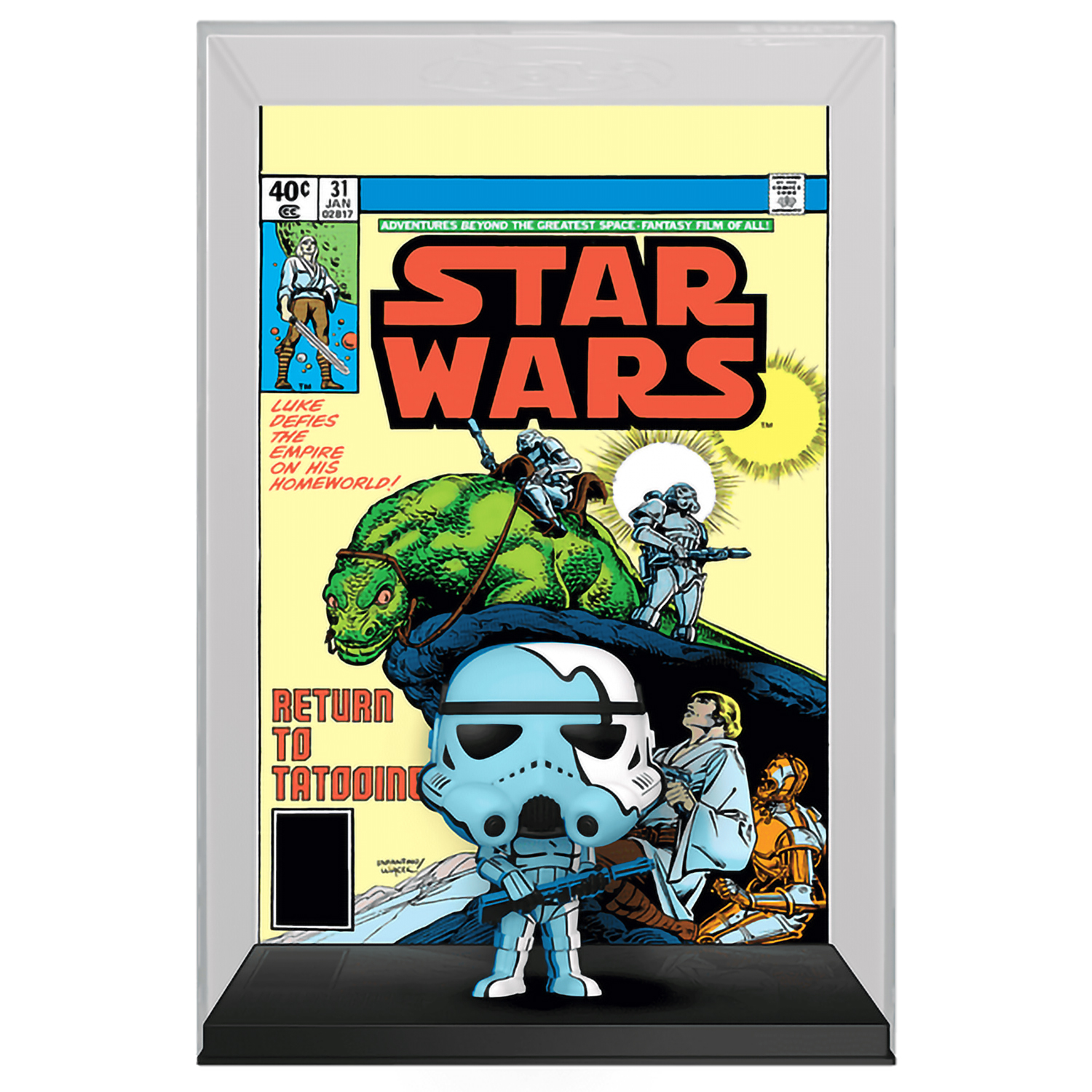 

Фигурка Funko POP! Comic Covers Star Wars #31 Sandtrooper 1977 (06) 80956, 80956