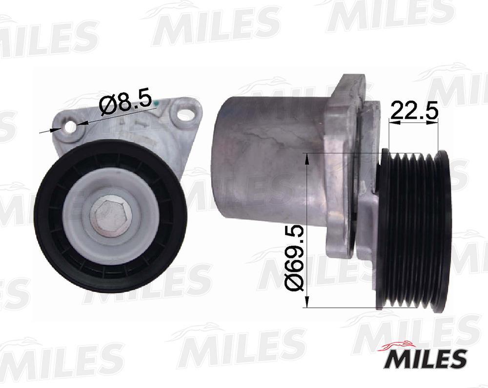 

MILES Натяжитель ремня приводного MAZDA 6 1.8-2.3 02-07
