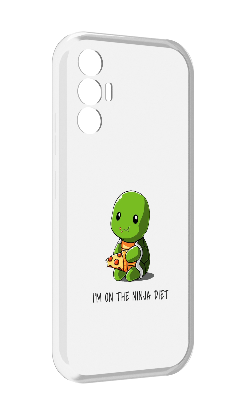

Чехол MyPads Ниндзя-диета для Tecno Pova 3, Прозрачный, Tocco