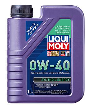 

Моторное масло LIQUI MOLY Synthoil Energy 0W-40 Sn A3/B4 (1Л)