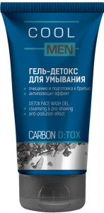 

Гель-детокс для умывания Cool men DETOX CARBON 150 мл