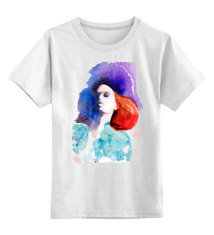 

Футболка детская Printio Girl in colors цв. белый р. 104, Girl in colors