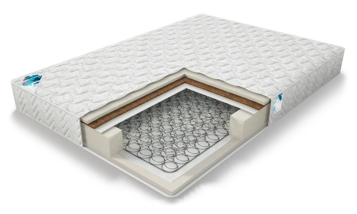 

Матрас ортопедический пружинный DIMAX Практик Лайт Базис Bonnel 85х195, Практик Лайт Базис Bonnel