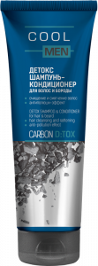 фото Детокс шампунь-кондиционер cool men detox carbon 250 мл