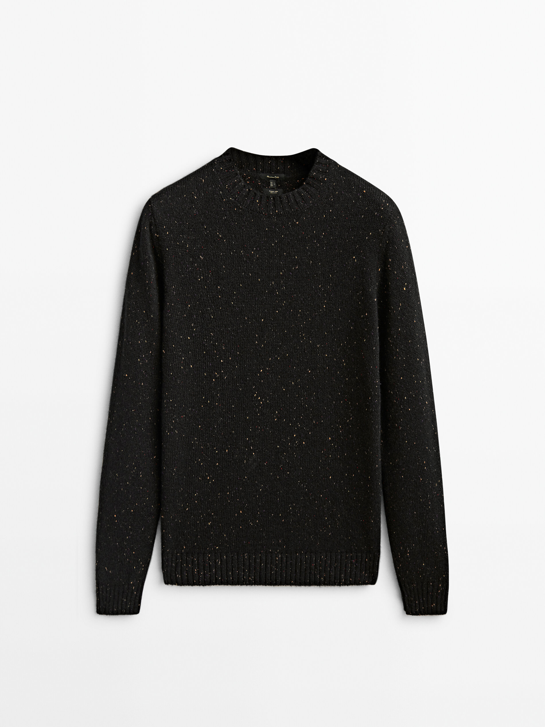 

Джемпер мужской Massimo Dutti 00988426800 черный M, 00988426800