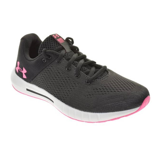 фото Кроссовки женские under armour 3000101 черные 35.5 ru