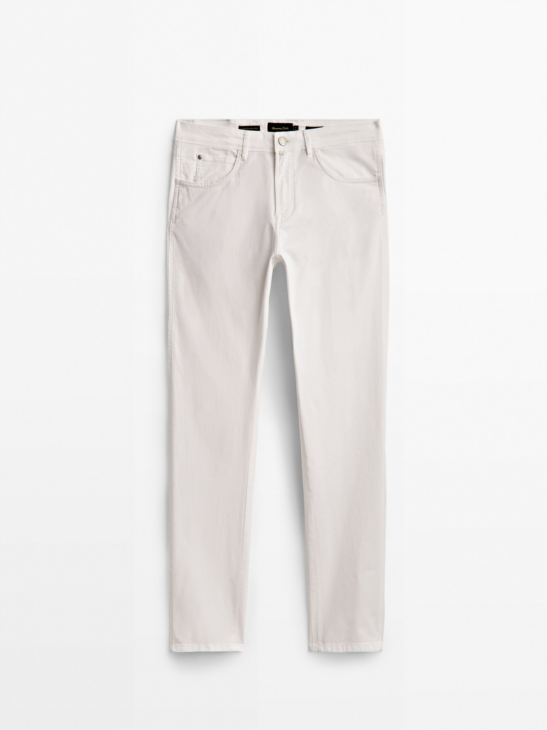 

Джинсы мужские Massimo Dutti 00040040250 белые 32, 00040040250