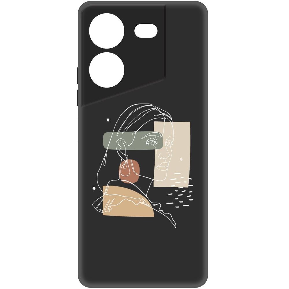 

Чехол-накладка Krutoff Soft Case Уверенность для TECNO Pova 5 Pro черный