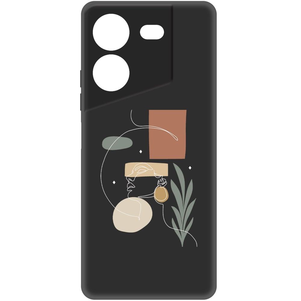 

Чехол-накладка Krutoff Soft Case Элегантность для TECNO Pova 5 Pro черный