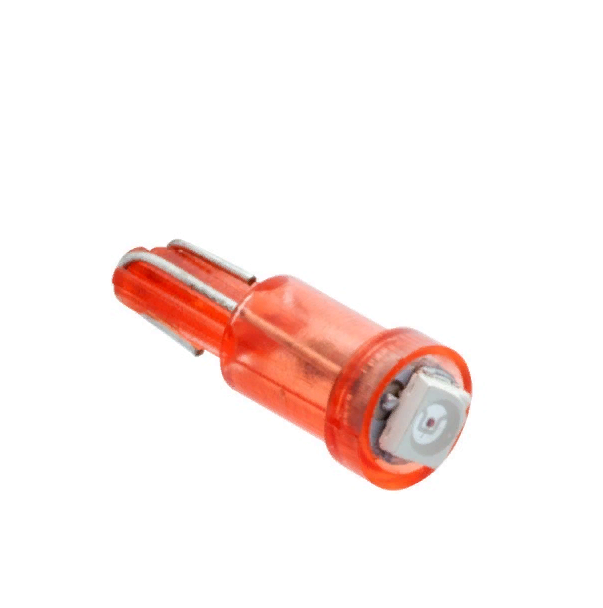 Лампа светодиодная 12V T5W 1,2W W2x4,6d Маяк RED 1 шт. картон 12T5-R/1SMD