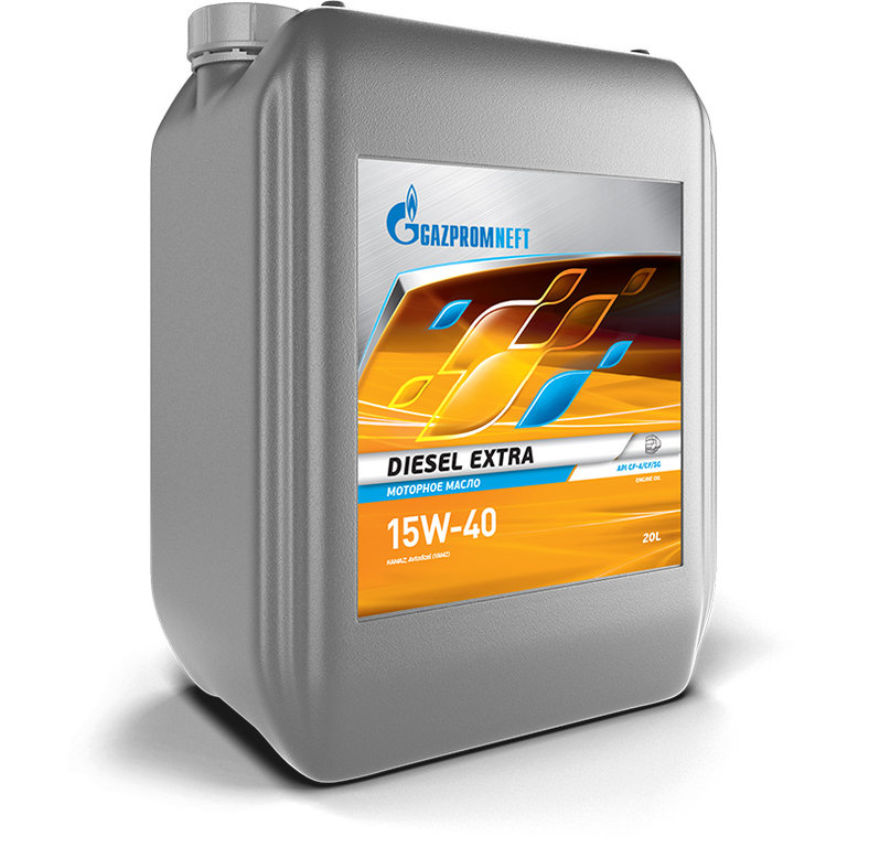 

Моторное масло Gazpromneft минеральное DIESEL EXTRA CF-4/CF/SG 15W40 20л