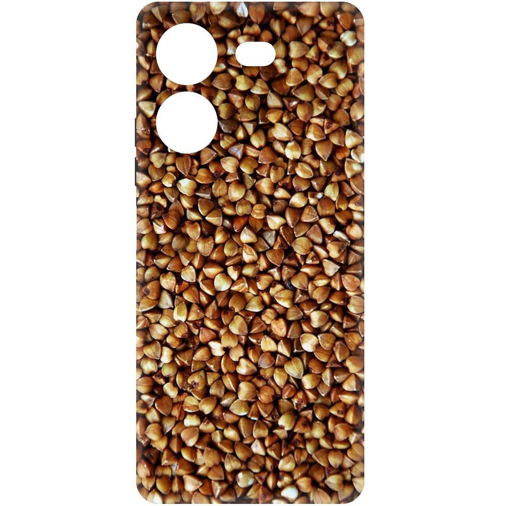 

Чехол-накладка Krutoff Soft Case Гречка для Tecno Pova 5 Pro черный